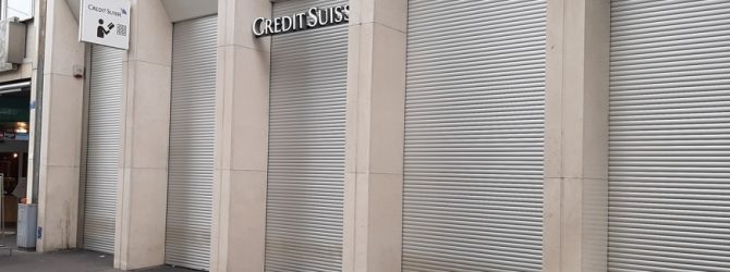 Credit Suisse: double digit drop in Share Price in a day! Short of cash, Credit Suisse prevents customers accessing their money!